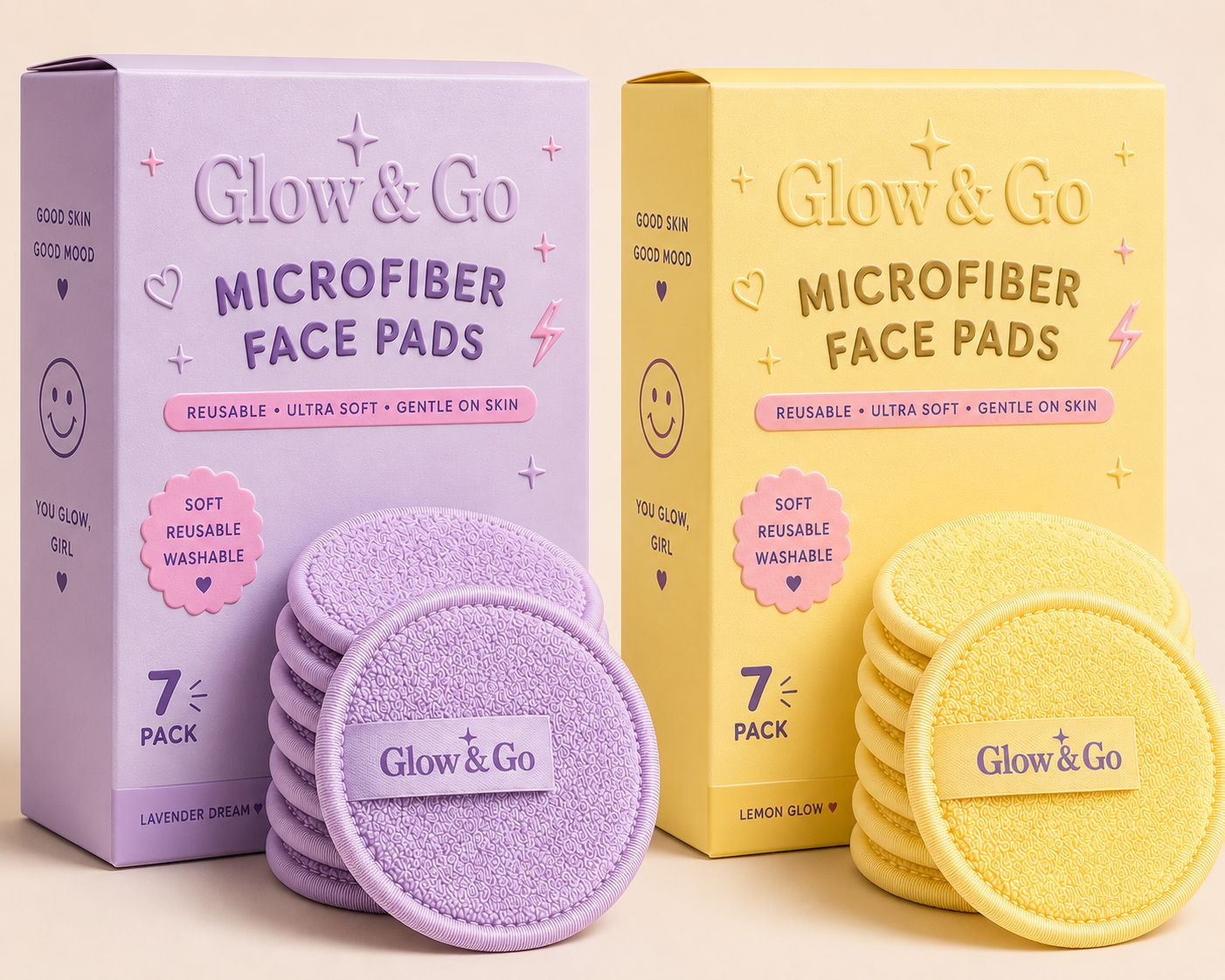 Glow Face Pads