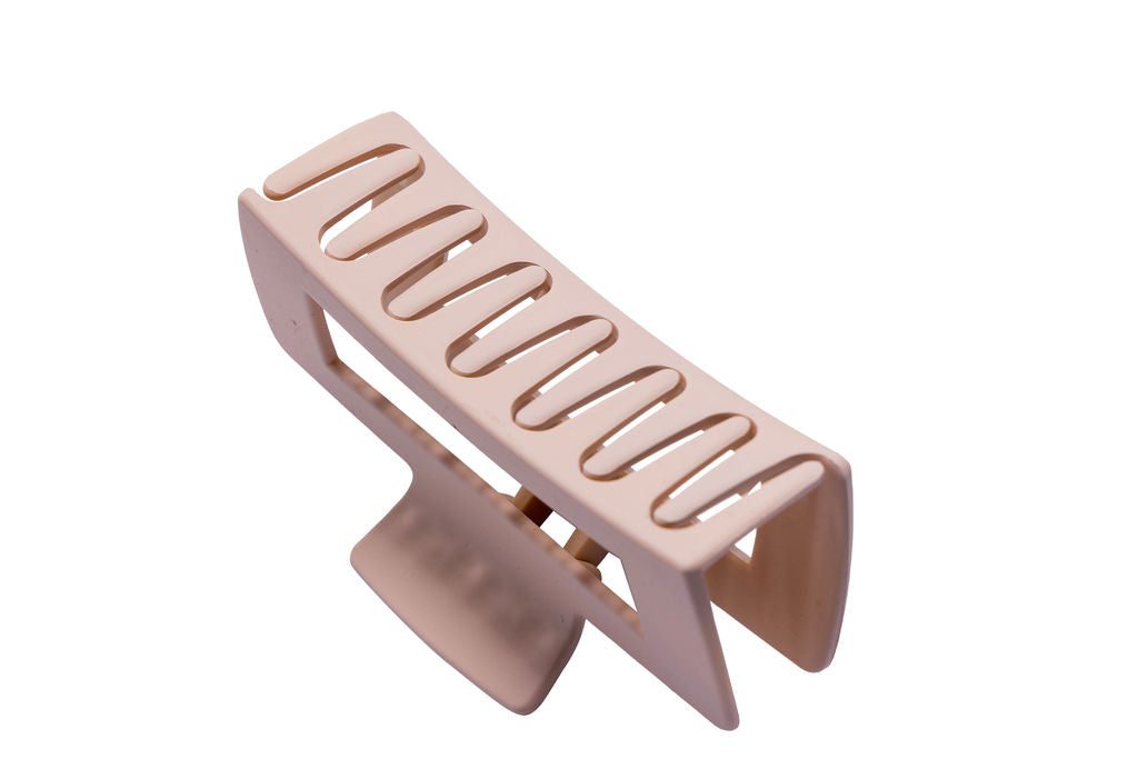 Nude Hair Claw Clip