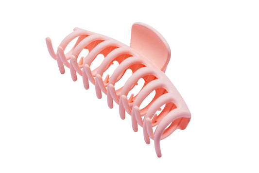 Coral Hair Claw Clip