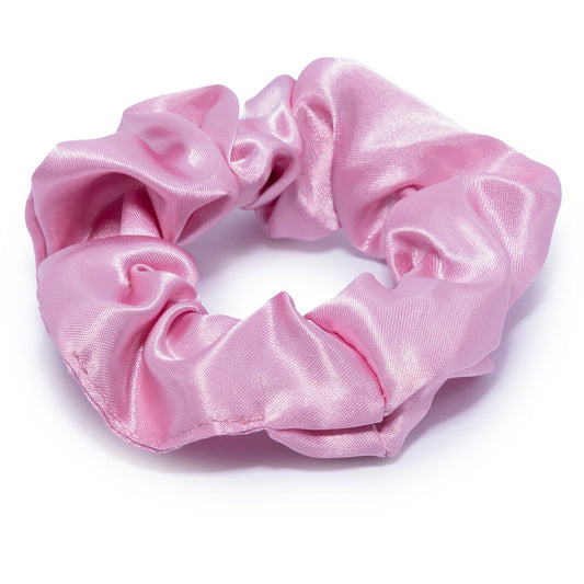 Dusty Rose Silk Scrunchie